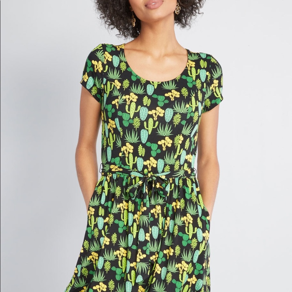 Modcloth knit Cactus Dress
